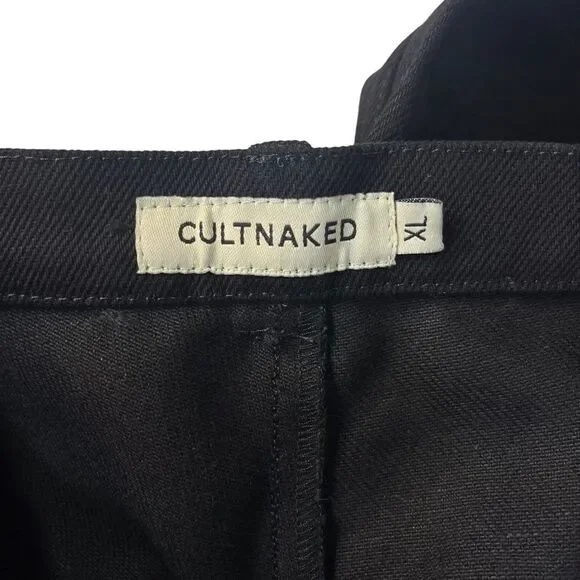 NEW CULTNAKED Denim Killa Trousers Noir Black Size XL
